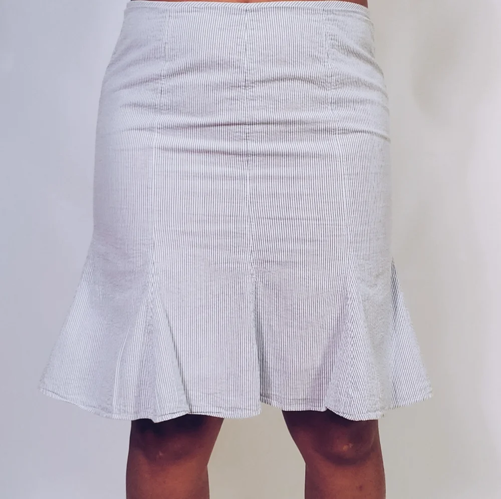 Seersucker Skirt